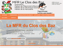 Tablet Screenshot of mfrcb.com